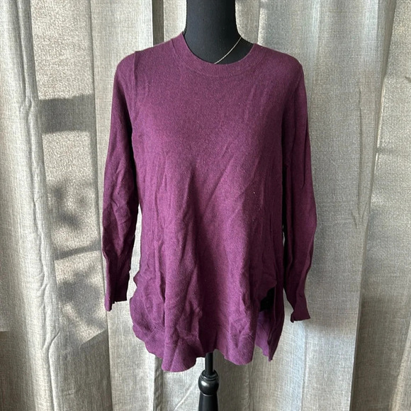Purple J. Crew Sweater - Picture 1 of 5